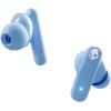 Skullcandy Smokin’ Buds Wireless Earbuds, Bluetooth Headphones, Noise Isolating Fit, Up to 20 Hours Battery, IPX4 Sweat and Water Resistant, Microphone for iPhone Android – Pink(Preppy Blue)