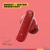 Skullcandy Smokin’ Buds Wireless Earbuds, Bluetooth Headphones, Noise Isolating Fit, Up to 20 Hours Battery, IPX4 Sweat and Water Resistant, Microphone for iPhone Android – Pink(Flame)