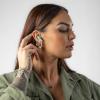 Skullcandy Smokin’ Buds Wireless Earbuds, Bluetooth Headphones, Noise Isolating Fit, Up to 20 Hours Battery, IPX4 Sweat and Water Resistant, Microphone for iPhone Android – Pink(Preppy Sage)