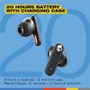 Skullcandy Smokin’ Buds Wireless Earbuds, Bluetooth Headphones, Noise Isolating Fit, Up to 20 Hours Battery, IPX4 Sweat and Water Resistant, Microphone for iPhone Android – Pink(Midnight Smoke)