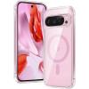 FNTCASE for Google Pixel 10 Case: Pixel 10 Pro Case Google 9/9 Pro Magnetic Clear Slim PhoneCase | Anti-Drop Shockproof Scratch Protective Thin Transparent Crystal Cell Phone Cover(Clear)(Clear-Pink-Magnetic)