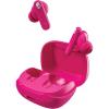 Skullcandy Smokin’ Buds Wireless Earbuds, Bluetooth Headphones, Noise Isolating Fit, Up to 20 Hours Battery, IPX4 Sweat and Water Resistant, Microphone for iPhone Android – Pink(Pink)