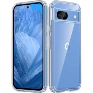 FNTCASE for Google Pixel 10 Case: Pixel 10 Pro Case Google 9/9 Pro Magnetic Clear Slim PhoneCase | Anti-Drop Shockproof Scratch Protective Thin Transparent Crystal Cell Phone Cover(Clear)(Clear)