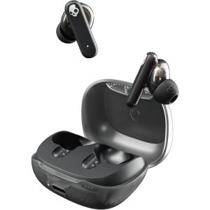 Skullcandy Smokin’ Buds Wireless Earbuds, Bluetooth Headphones, Noise Isolating Fit, Up to 20 Hours Battery, IPX4 Sweat and Water Resistant, Microphone for iPhone Android – Pink(Midnight Smoke)