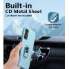 FNTCASE for Samsung Galaxy A15-5G Case: Dual Layer Shockproof Protective Cell Phone Cover with Magnetic Kickstand | Military Grade Drop Proof Protection | Hybrid Matte Textured Rugged Hard Phonecase(Teal)