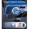 FNTCASE for Samsung Galaxy S26 Case: Clear Anti Yellowing Magnetic Military Grade Drop Protection Cell Phone Cover Compatible with Magsafe – Rugged Shockproof Protective Bumper Transparent Phonecase(A-CLear Magnetic)