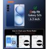 FNTCASE for Samsung Galaxy S26 Case: Clear Anti Yellowing Magnetic Military Grade Drop Protection Cell Phone Cover Compatible with Magsafe – Rugged Shockproof Protective Bumper Transparent Phonecase(A-CLear Magnetic)