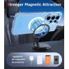FNTCASE for Samsung Galaxy S26-Ultra Case: Clear Magnetic Phone Cases with Screen Protector Compatible with Magsafe Slim Anti Yellowing Rugged Protective Transparent Cell Phone Cover (Clear Magnetic)(A-CLear Magnetic)