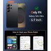 FNTCASE for Samsung Galaxy S26-Ultra Case: Clear Magnetic Phone Cases with Screen Protector Compatible with Magsafe Slim Anti Yellowing Rugged Protective Transparent Cell Phone Cover (Clear Magnetic)(C-Frosted Black Magnetic)