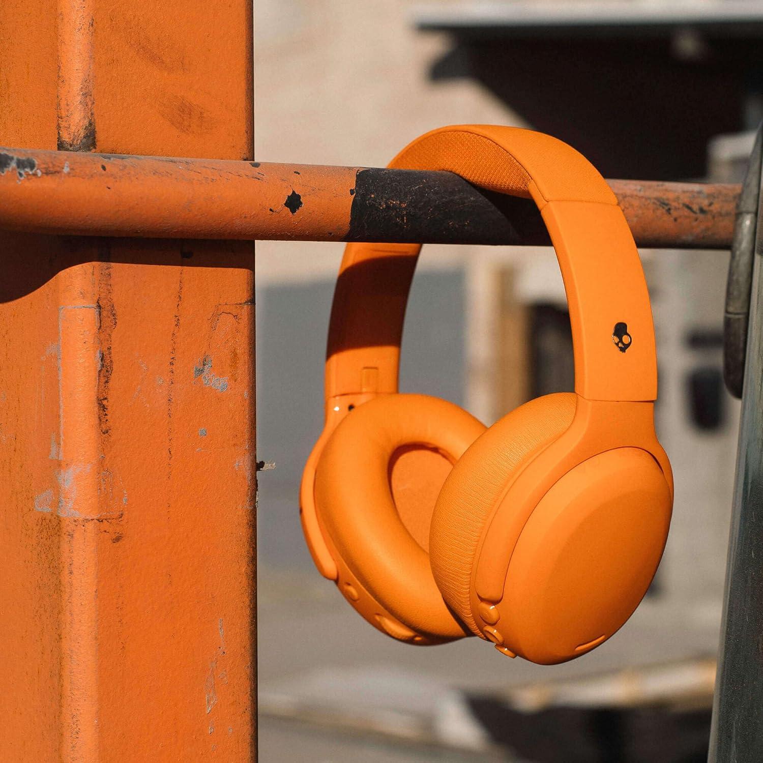 imageSkullcandy Crusher ANC 2 Wireless OverEar Bluetooth Headphones with MultiSensory Bass Active Noise Cancelling Up to 60 Hours Battery Microphone for iPhone Android HazardHazard