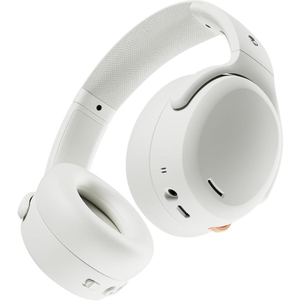 imageSkullcandy Crusher ANC 2 Wireless OverEar Bluetooth Headphones with MultiSensory Bass Active Noise Cancelling Up to 60 Hours Battery Microphone for iPhone Android HazardBone