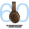 Skullcandy Crusher ANC 2 Wireless Over-Ear Bluetooth Headphones with Multi-Sensory Bass, Active Noise Cancelling, Up to 60 Hours Battery, Microphone for iPhone Android – Hazard(Leopard)