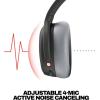 Skullcandy Crusher ANC 2 Wireless Over-Ear Bluetooth Headphones with Multi-Sensory Bass, Active Noise Cancelling, Up to 60 Hours Battery, Microphone for iPhone Android – Hazard(Black/Asphalt)