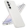 FNTCASE for Samsung Galaxy S26 Case: Military Grade Drop Protection, 14ft Drop Protective, Screen Protector Included, Anti-Slip Texture TPU+PC Dual Layer Shockproof Phone Case Cover (Black)(White)