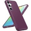 FNTCASE for Samsung Galaxy S26 Case: Military Grade Drop Protection, 14ft Drop Protective, Screen Protector Included, Anti-Slip Texture TPU+PC Dual Layer Shockproof Phone Case Cover (Black)(Burgundy)