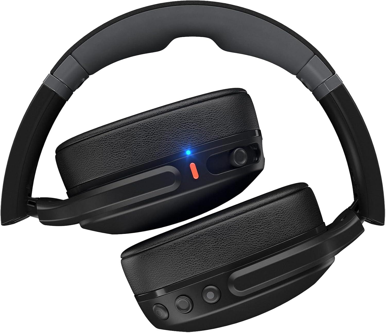 imageSkullcandy Crusher Evo Wireless Bluetooth Headphones with MultiSensory Bass Noise Isolating OverEar Fit Up to 40 Hours Battery Microphone for iPhone Android PrimerTrue Black