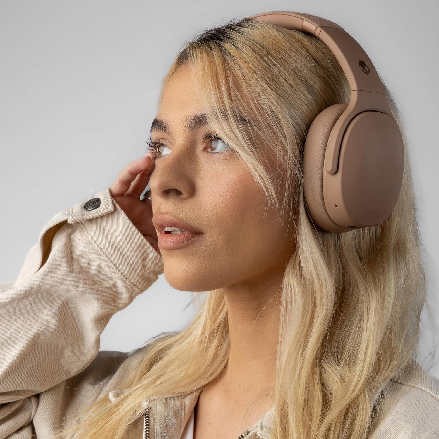 imageSkullcandy Crusher Evo Wireless Bluetooth Headphones with MultiSensory Bass Noise Isolating OverEar Fit Up to 40 Hours Battery Microphone for iPhone Android PrimerPrimer