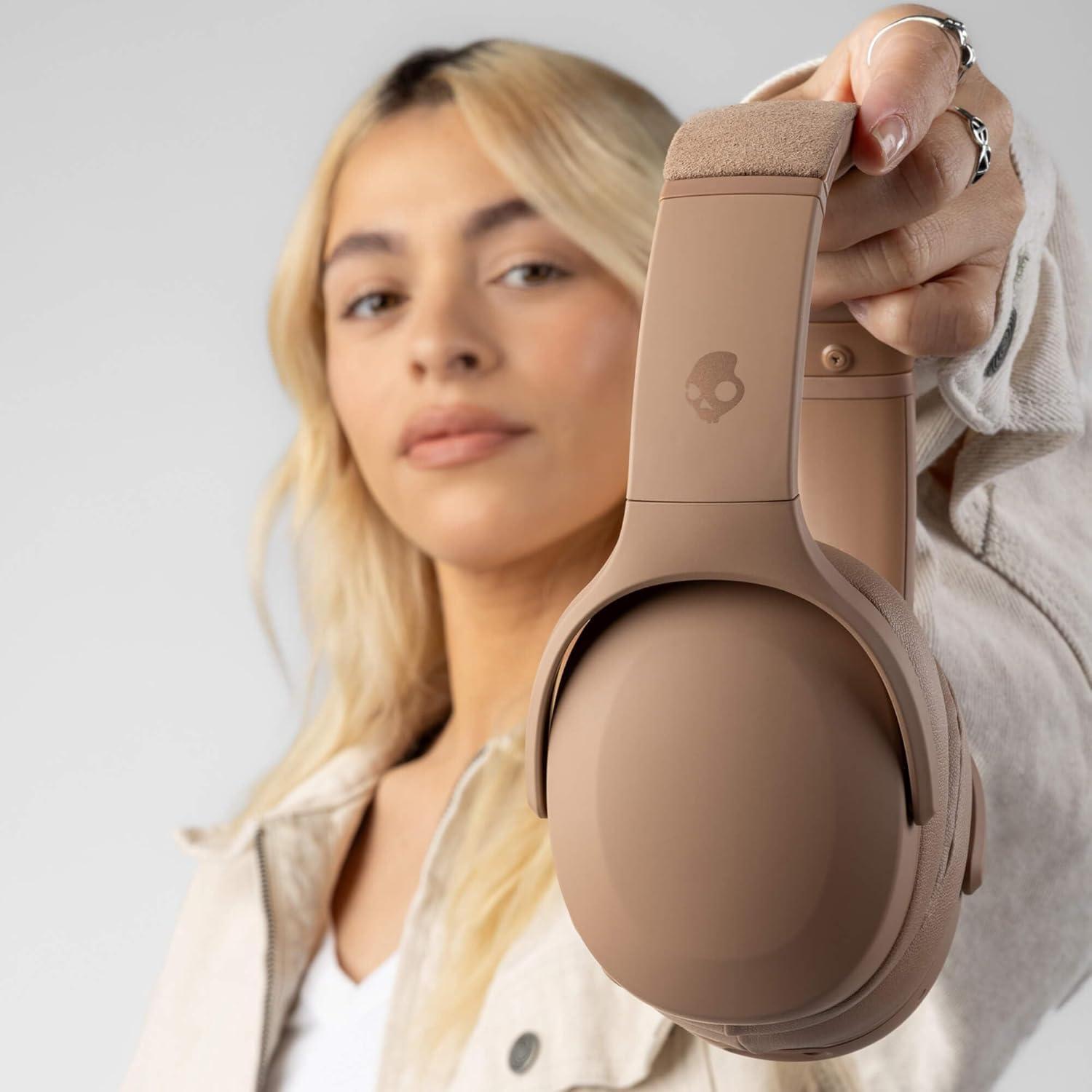 imageSkullcandy Crusher Evo Wireless Bluetooth Headphones with MultiSensory Bass Noise Isolating OverEar Fit Up to 40 Hours Battery Microphone for iPhone Android PrimerPrimer