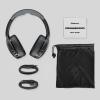 Skullcandy Crusher Evo Wireless Bluetooth Headphones with Multi-Sensory Bass, Noise Isolating Over-Ear Fit, Up to 40 Hours Battery, Microphone for iPhone Android – Primer(Bone)