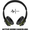 Skullcandy Icon ANC Wireless On-Ear Bluetooth Headphones, Active Noise Cancelling, 60 Hours Battery, Sweat Water Resistant, Foldable Durable Travel Ready, Microphone for iPhone Android – Bone(True Black)