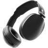 Skullcandy Hesh 360 Wireless Over-Ear Bluetooth Headphones, Up to 100 Hours Battery, Noise Isolating Fit, Flat-Folding Collapsible Design, Microphone iPhone Android – Bone(True Black)