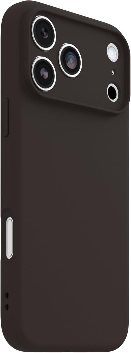 imageOtterBox iPhone 17 Pro Figura Series Case Polus Blue Aesthetic Silicone Phone Cases Protective Minimalist Design MagSafe iPhone Case with Camera ProtectionBrown