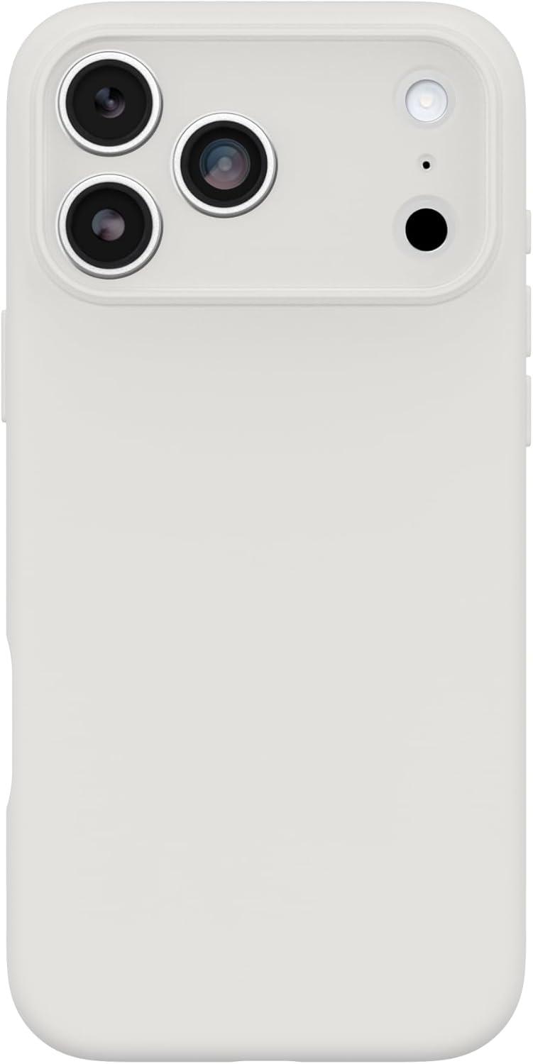imageOtterBox iPhone 17 Pro Figura Series Case Polus Blue Aesthetic Silicone Phone Cases Protective Minimalist Design MagSafe iPhone Case with Camera ProtectionWhite