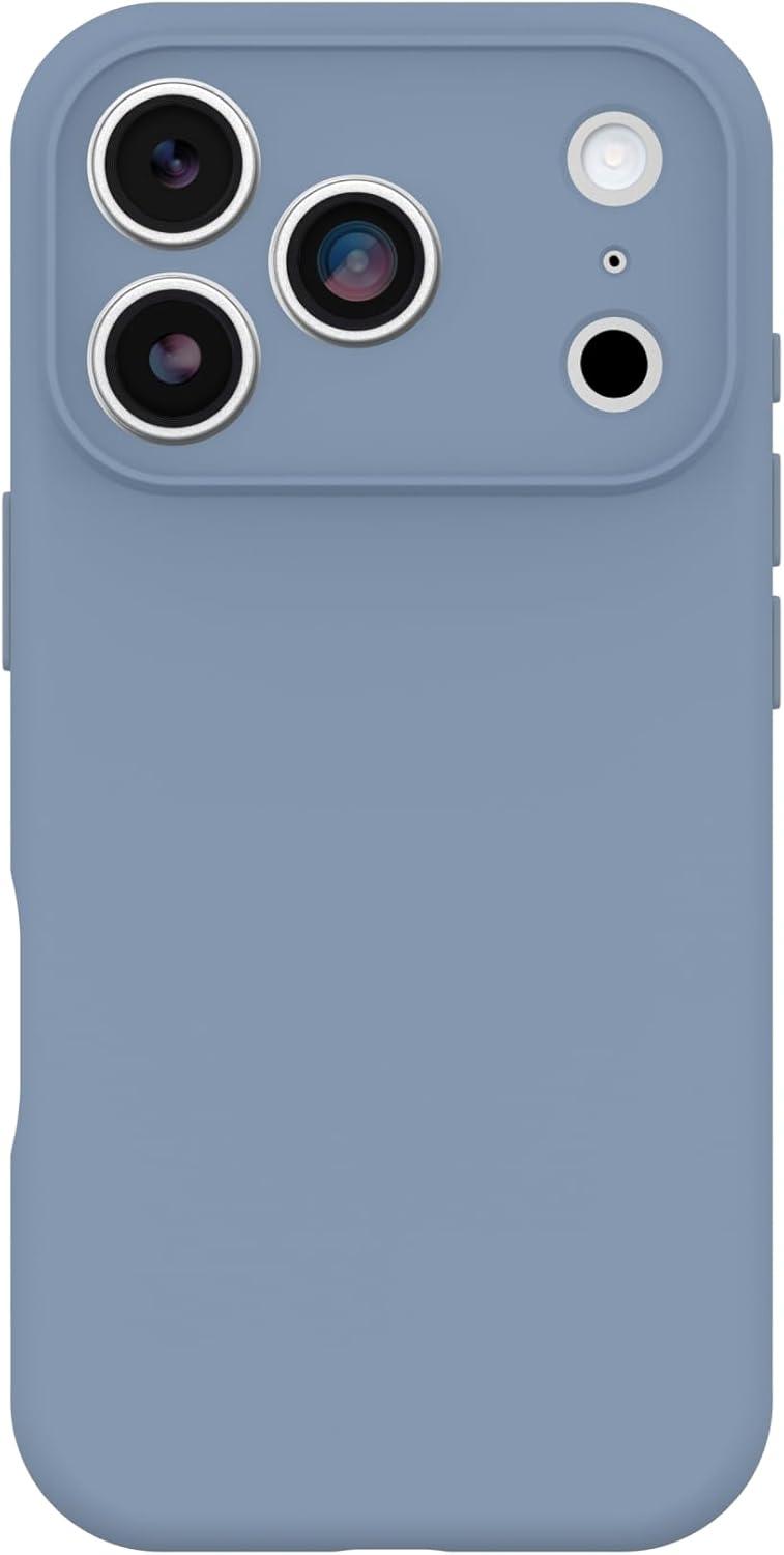 imageOtterBox iPhone 17 Pro Figura Series Case Polus Blue Aesthetic Silicone Phone Cases Protective Minimalist Design MagSafe iPhone Case with Camera ProtectionBlue