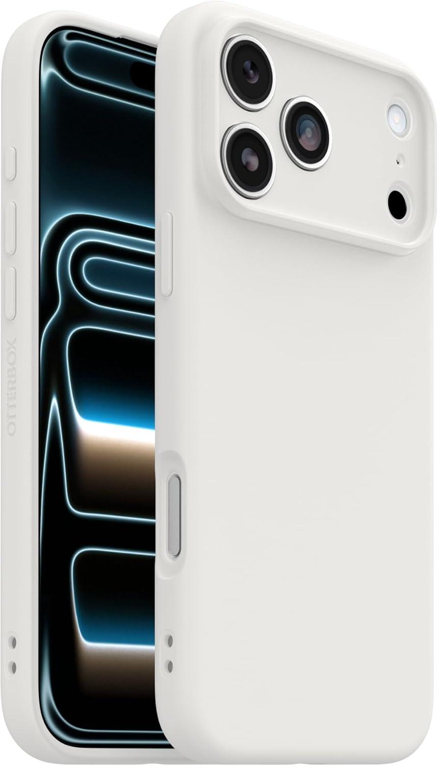 imageOtterBox iPhone 17 Pro Figura Series Case Polus Blue Aesthetic Silicone Phone Cases Protective Minimalist Design MagSafe iPhone Case with Camera ProtectionWhite