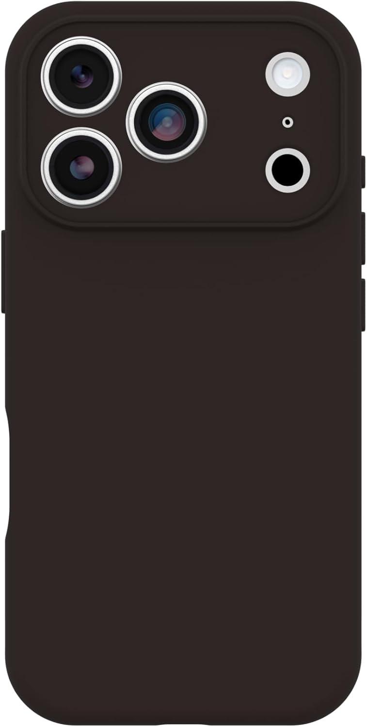 imageOtterBox iPhone 17 Pro Figura Series Case Polus Blue Aesthetic Silicone Phone Cases Protective Minimalist Design MagSafe iPhone Case with Camera ProtectionBrown
