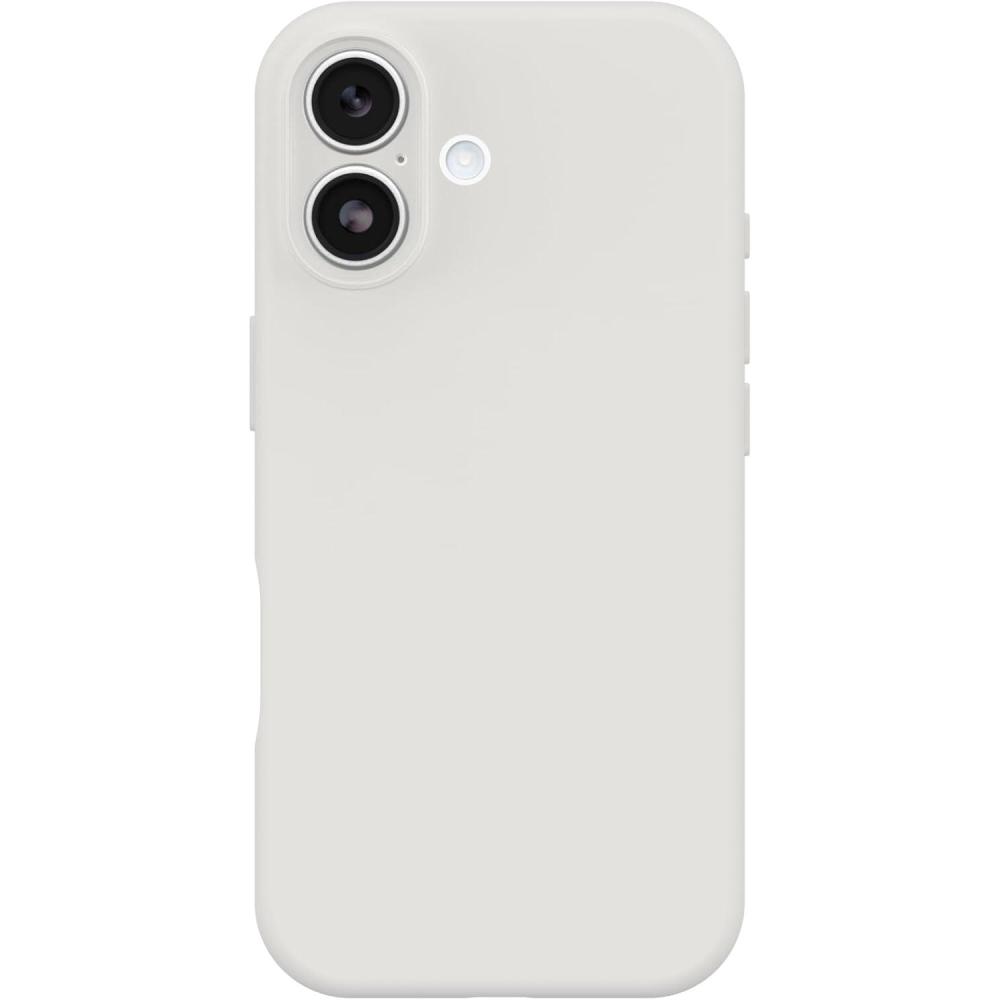 imageOtterBox iPhone 17 Pro Figura Series Case  Polus Blue  Aesthetic Silicone Phone Cases Protective Minimalist Design MagSafe iPhone Case with Camera ProtectionWhite