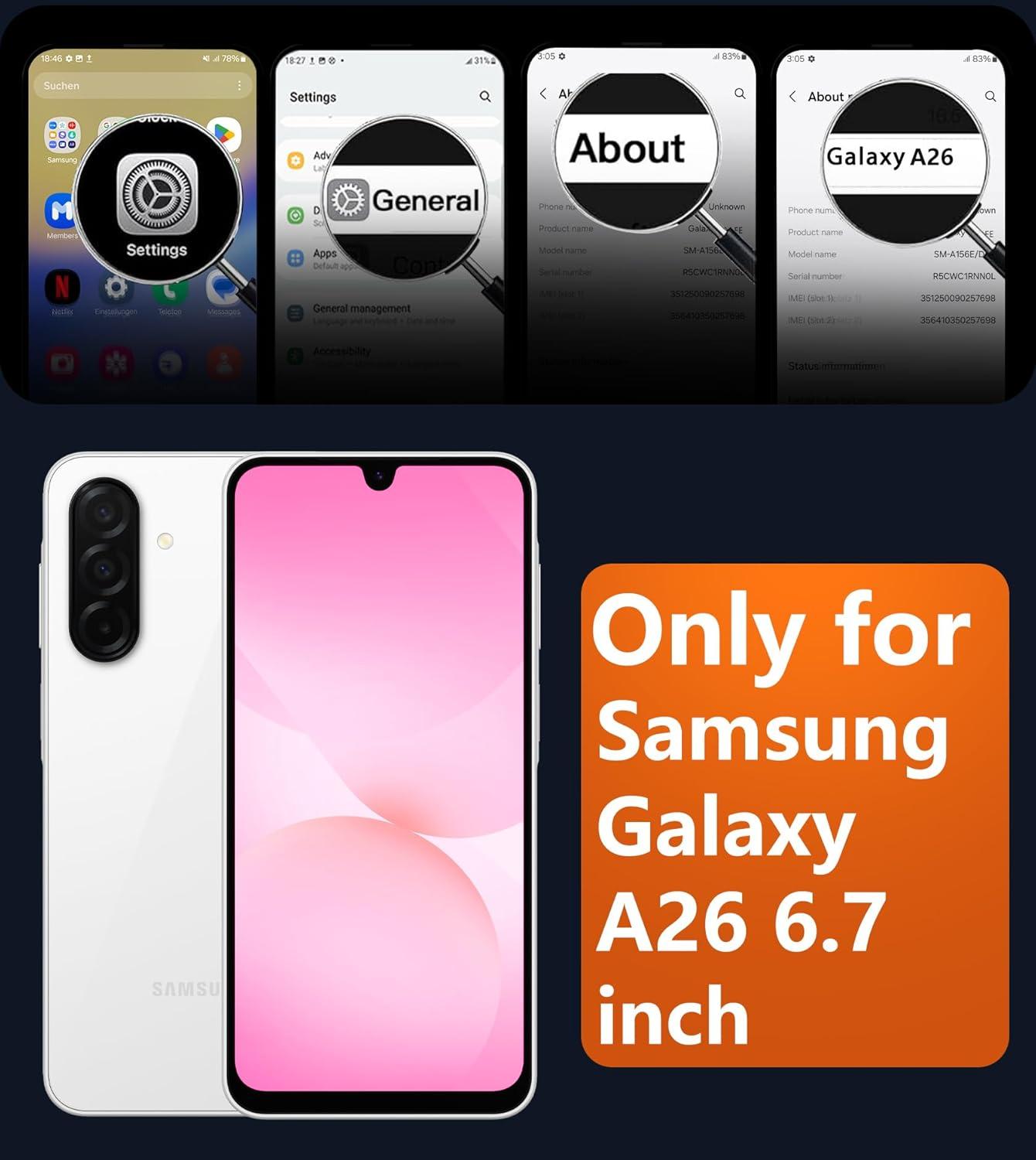 imageFNTCASE for Google Pixel 10a Case Compatible with Magsafe Translucent Matte Cases with Screen Protector Military Grade Shockproof Protective Magnetic Phone Cover for Pixel 10A BlackHot Pink