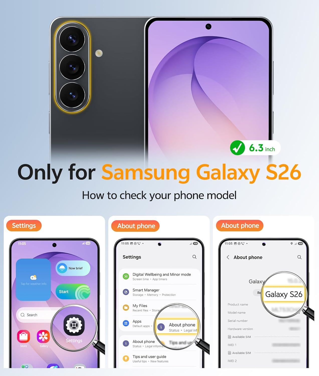 imageFNTCASE for Google Pixel 10a Case Compatible with Magsafe Translucent Matte Cases with Screen Protector Military Grade Shockproof Protective Magnetic Phone Cover for Pixel 10A BlackPurple