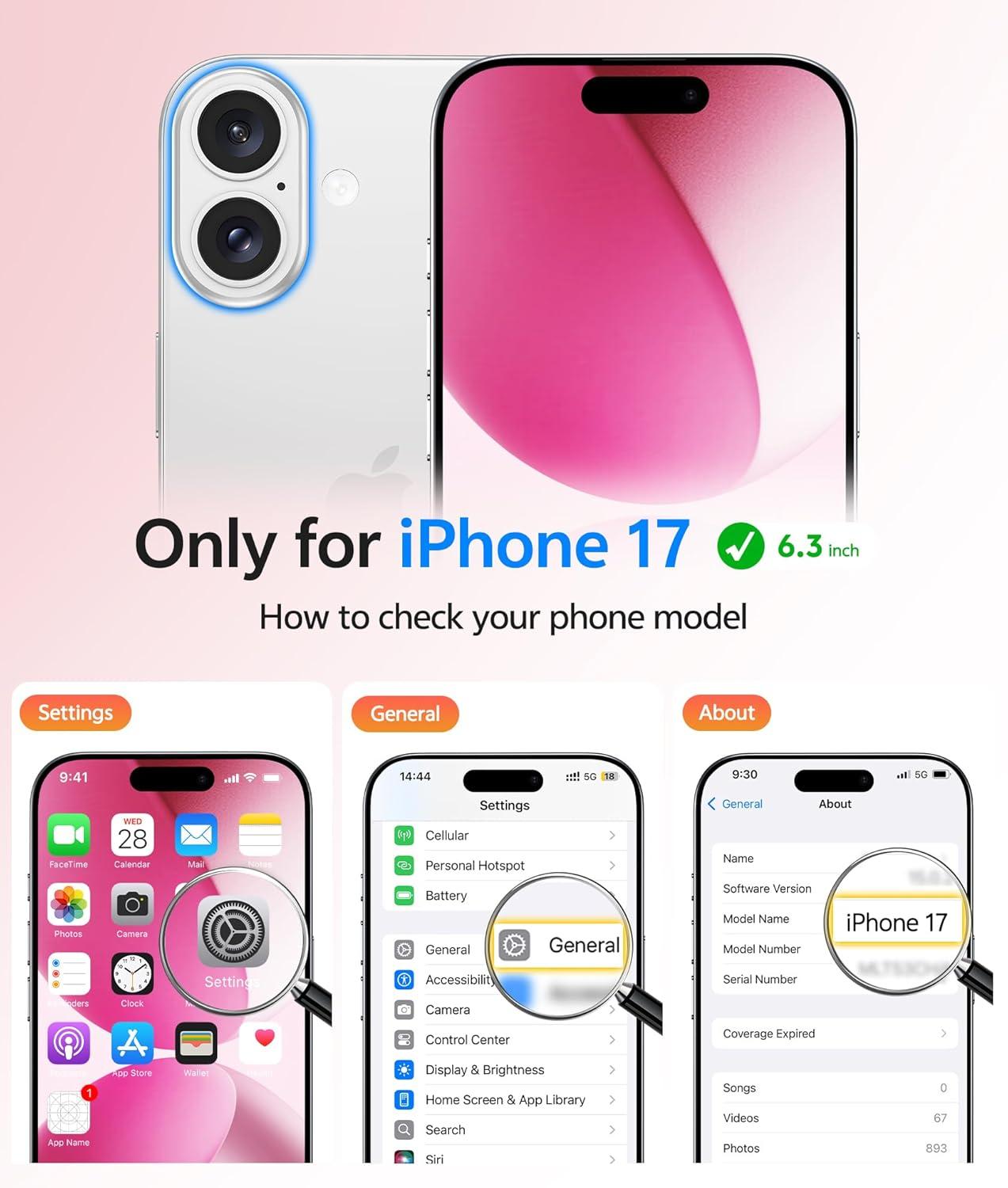 imageFNTCASE for Google Pixel 10a Case Compatible with Magsafe Translucent Matte Cases with Screen Protector Military Grade Shockproof Protective Magnetic Phone Cover for Pixel 10A BlackHot Pink