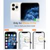 FNTCASE for Google Pixel 10a Case: [Compatible with Magsafe] Translucent Matte Cases with [Screen Protector] Military Grade Shockproof Protective Magnetic Phone Cover for Pixel 10A – Black(Ice Blue)