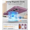 FNTCASE for Google Pixel 10a Case: [Compatible with Magsafe] Translucent Matte Cases with [Screen Protector] Military Grade Shockproof Protective Magnetic Phone Cover for Pixel 10A – Black(Full Purple)