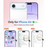 FNTCASE for Google Pixel 10a Case: [Compatible with Magsafe] Translucent Matte Cases with [Screen Protector] Military Grade Shockproof Protective Magnetic Phone Cover for Pixel 10A – Black(Light Purple)