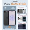 FNTCASE for Google Pixel 10a Case: [Compatible with Magsafe] Translucent Matte Cases with [Screen Protector] Military Grade Shockproof Protective Magnetic Phone Cover for Pixel 10A – Black(Full Green)