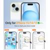 FNTCASE for Google Pixel 10a Case: [Compatible with Magsafe] Translucent Matte Cases with [Screen Protector] Military Grade Shockproof Protective Magnetic Phone Cover for Pixel 10A – Black(White)