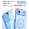FNTCASE for Google Pixel 10a Case: [Compatible with Magsafe] Translucent Matte Cases with [Screen Protector] Military Grade Shockproof Protective Magnetic Phone Cover for Pixel 10A – Black(Light Blue)