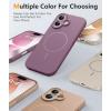 FNTCASE for Google Pixel 10a Case: [Compatible with Magsafe] Translucent Matte Cases with [Screen Protector] Military Grade Shockproof Protective Magnetic Phone Cover for Pixel 10A – Black(Full Purple)