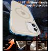FNTCASE for Google Pixel 10a Case: [Compatible with Magsafe] Translucent Matte Cases with [Screen Protector] Military Grade Shockproof Protective Magnetic Phone Cover for Pixel 10A – Black(Off White)