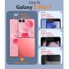FNTCASE for Google Pixel 10a Case: [Compatible with Magsafe] Translucent Matte Cases with [Screen Protector] Military Grade Shockproof Protective Magnetic Phone Cover for Pixel 10A – Black(Pink)