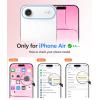 FNTCASE for Google Pixel 10a Case: [Compatible with Magsafe] Translucent Matte Cases with [Screen Protector] Military Grade Shockproof Protective Magnetic Phone Cover for Pixel 10A – Black(Hot Pink)