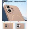 FNTCASE for Google Pixel 10a Case: [Compatible with Magsafe] Translucent Matte Cases with [Screen Protector] Military Grade Shockproof Protective Magnetic Phone Cover for Pixel 10A – Black(Full Gold)