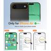 FNTCASE for Google Pixel 10a Case: [Compatible with Magsafe] Translucent Matte Cases with [Screen Protector] Military Grade Shockproof Protective Magnetic Phone Cover for Pixel 10A – Black(Green)