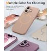 FNTCASE for Google Pixel 10a Case: [Compatible with Magsafe] Translucent Matte Cases with [Screen Protector] Military Grade Shockproof Protective Magnetic Phone Cover for Pixel 10A – Black(Full Gold)