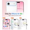 FNTCASE for Google Pixel 10a Case: [Compatible with Magsafe] Translucent Matte Cases with [Screen Protector] Military Grade Shockproof Protective Magnetic Phone Cover for Pixel 10A – Black(Light Pink)
