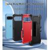 FNTCASE for Samsung Galaxy A15-5G Case: Dual Layer Military Grade Drop Protection Cell Phone Cover with Belt-Clip Holster | Shockproof Rugged Durable Heavy Duty Protective Bumper Tough (Black)(Red)
