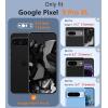 FNTCASE for Samsung Galaxy A15-5G Case: Dual Layer Military Grade Drop Protection Cell Phone Cover with Belt-Clip Holster | Shockproof Rugged Durable Heavy Duty Protective Bumper Tough (Black)(Black)